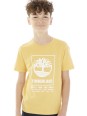 TIMBERLAND T-SHIRT KOSZULKA BLUZKA NA KRÓTKI RĘKAW DLA CHŁOPCA ŻÓŁTA T60082/58C