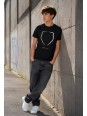 POLICE MILANO T-SHIRT KOSZULKA BLUZKA NA KRÓTKI RĘKAW  CZARNA 107720