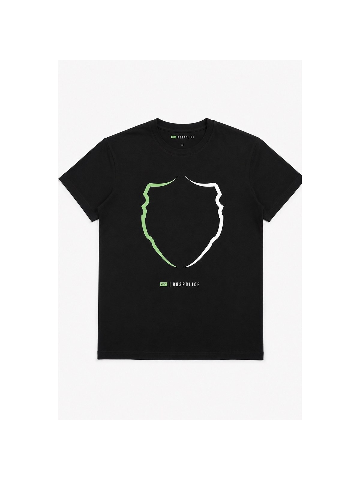POLICE MILANO T-SHIRT KOSZULKA BLUZKA NA KRÓTKI RĘKAW  CZARNA 107720