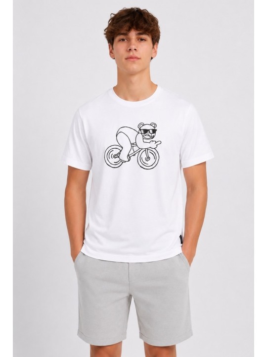FRENCH CONNECTION T-SHIRT BLUZKA KOSZULKA NA KRÓTKI RĘKAW 56YRV1003