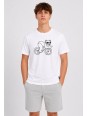 FRENCH CONNECTION T-SHIRT BLUZKA KOSZULKA NA KRÓTKI RĘKAW 56YRV1003