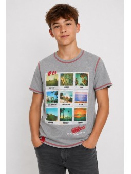 GUESS T-SHIRT BLUZKA KOSZULKA NA KRÓTKI RĘKAW DLA CHŁOPCA L2RI17KAV10