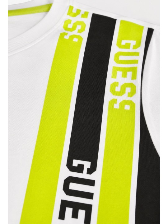 GUESS T-SHIRT BLUZKA KOSZULKA NA KRÓTKI RĘKAW DLA CHŁOPCA L2RI31K8HM0-G011