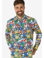 OPPOSUITS KOSZULA KOLOROWA SUPER MARIO TATA SYN  OSSM-0028-EU