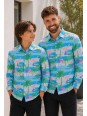 OPPOSUITS KOSZULA KOLOROWA FLAMINGUY TATA SYN  OSSM-0027-EU