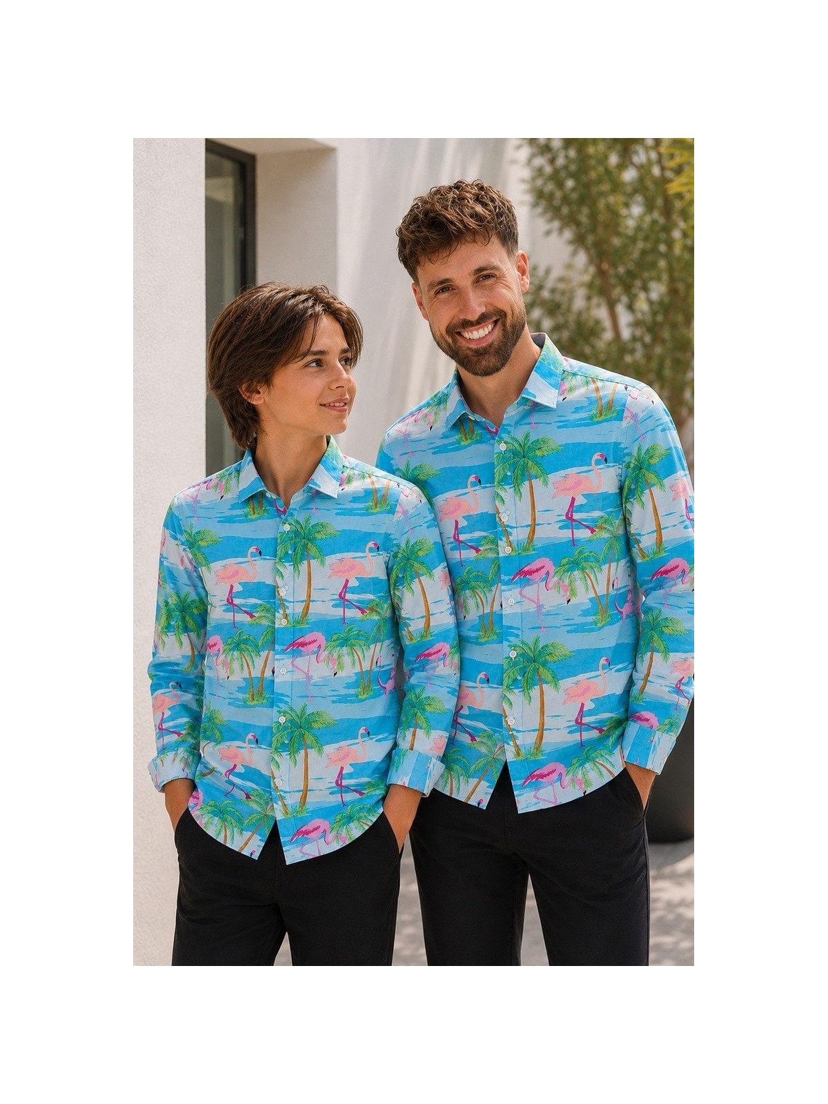 OPPOSUITS KOSZULA KOLOROWA TATA SYN FALMINGUY OSSB-1007-US
