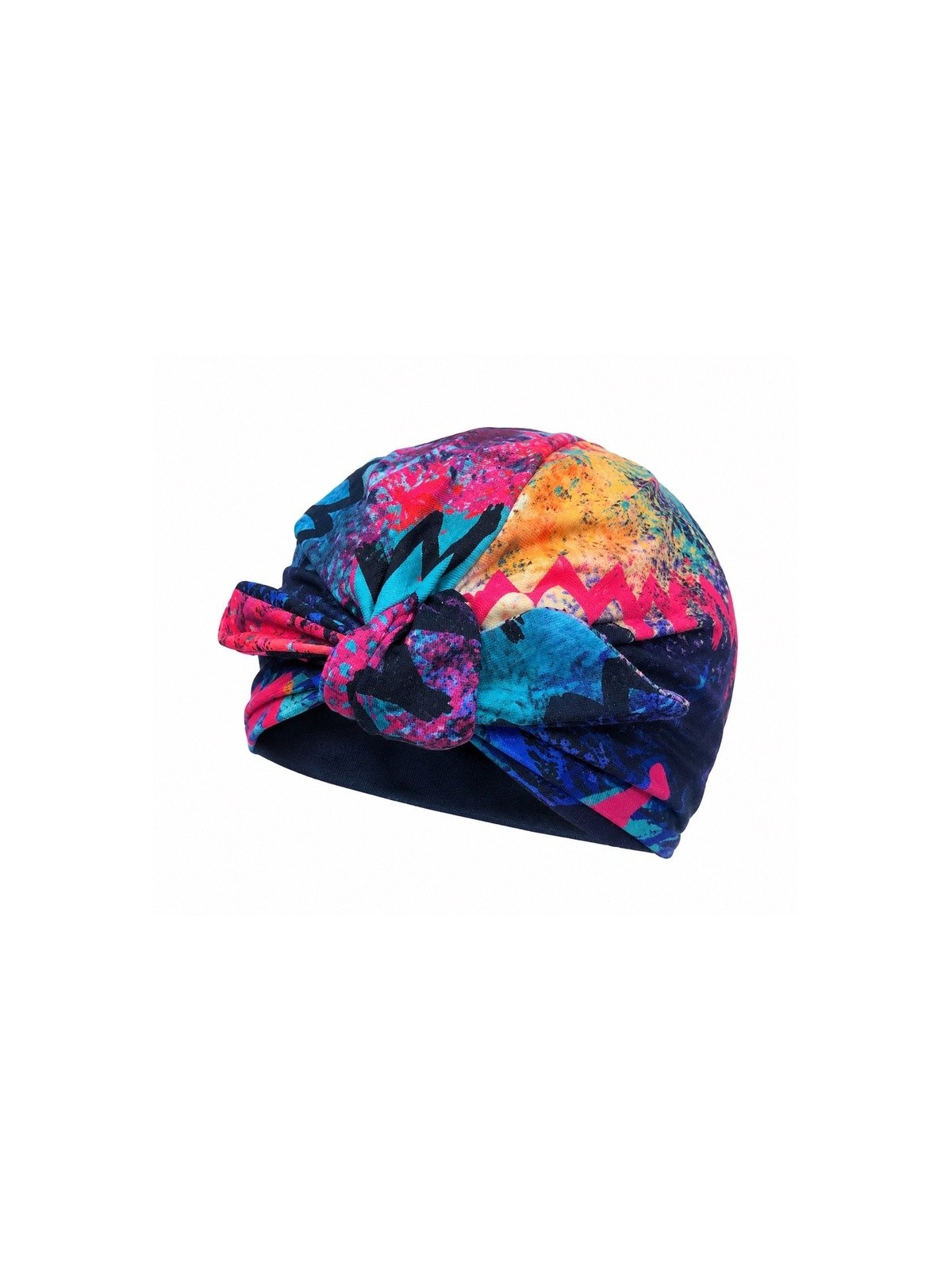 BROEL CZAPKA  TURBAN DLA DZIEWCZYNKI KOLOROWA ALEKSANDRA