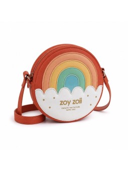 ZOYZOII TOREBKA LISTONOSZKA DLA DZIECKA  KOLOROWA TĘCZA MINITĘCZA