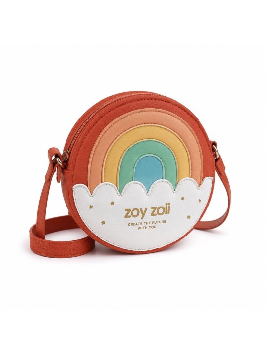 ZOYZOII TOREBKA LISTONOSZKA DLA DZIECKA  KOLOROWA TĘCZA MINITĘCZA