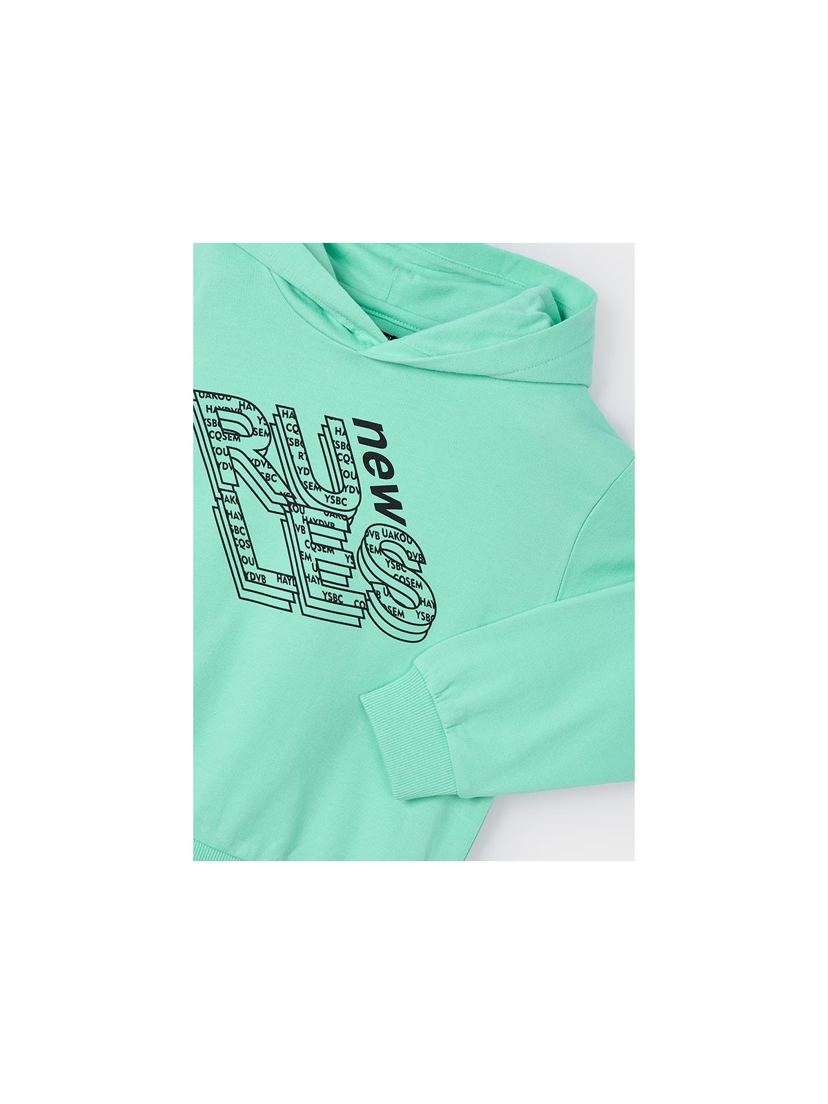 MAYORAL BLUZA Z KAPTUREM DLA CHŁOPCA Z APLIKACJĄ 3416/27