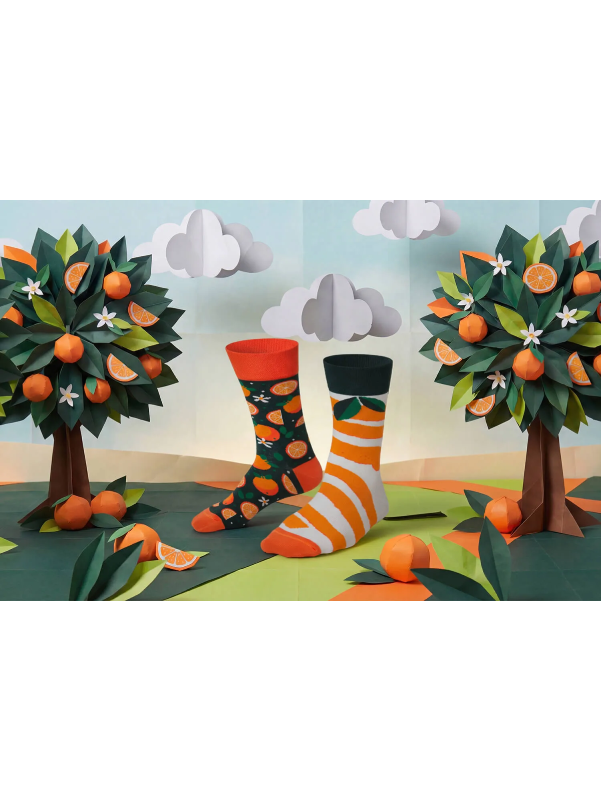 MANY MORNINGS SKARPETKI THE ORANGES R285THE ORANGES