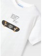 MAYORAL DRES KOMPLET BLUZA ROZPINANA PLUS KOSZULKA I SPODNIE 3881/47
