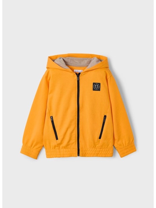 MAYORAL DRES KOMPLET BLUZA ROZPINANA PLUS KOSZULKA I SPODNIE 3881/47