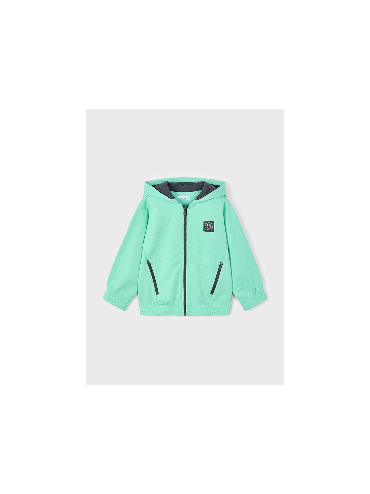 MAYORAL DRES KOMPLET BLUZA ROZPINANA PLUS KOSZULKA I SPODNIE 3881/48