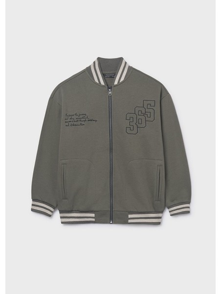 MAYORAL NUKUTAVAKE BLUZA DLA CHŁOPCA BOMBERKA ZIELONY KHAKI  7417/16