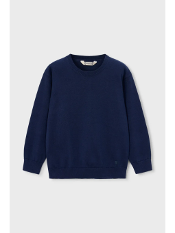 MAYORAL SWETER SWETEREK DLA CHŁOPCA BASIC GŁADKI GRANATOWY 311/86