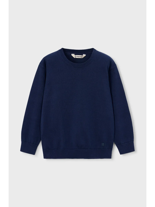 MAYORAL SWETER SWETEREK DLA CHŁOPCA BASIC GŁADKI GRANATOWY 311/86