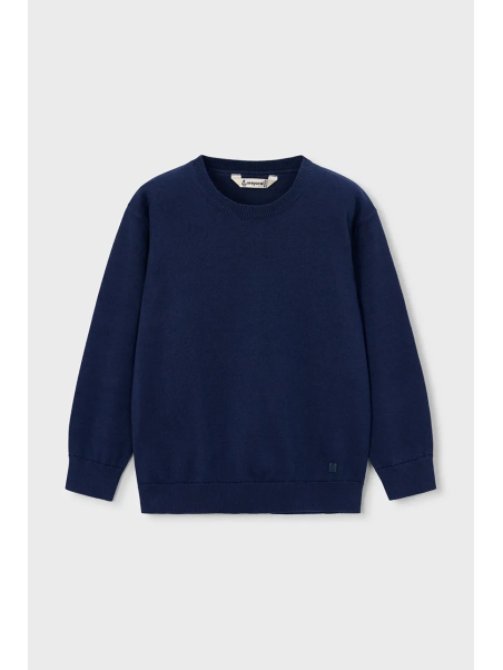 MAYORAL SWETER SWETEREK DLA CHŁOPCA BASIC GŁADKI GRANATOWY 311/86