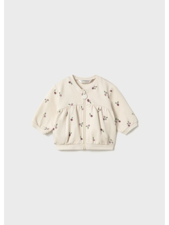MAYORAL NEWBORN KOMPLET DLA DZIEWCZYNKI BLUZA ROZPINANA  KOSZULKA SPODNIE  2606/45