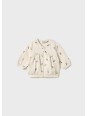 MAYORAL NEWBORN KOMPLET DLA DZIEWCZYNKI BLUZA ROZPINANA  KOSZULKA SPODNIE  2606/45