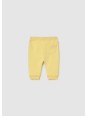 MAYORAL NEWBORN KOMPLET BLUZA ROZPINANA KOSZULKA Z DŁUGIM RĘKAWEM PLUS ŻÓŁTE SPODNIE 2667/41