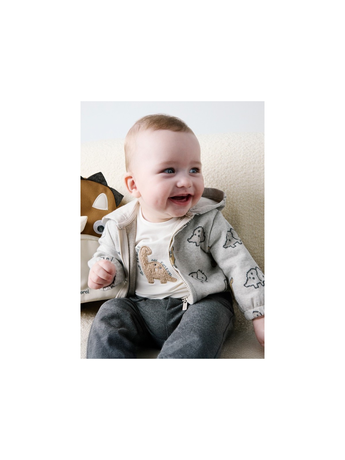 MAYORAL NEWBORN KOMPLET BLUZA ROZPINANA KOSZULKA Z DŁUGIM RĘKAWEM PLUS SPODNIE 2671/46