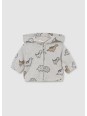 MAYORAL NEWBORN KOMPLET BLUZA ROZPINANA KOSZULKA Z DŁUGIM RĘKAWEM PLUS SPODNIE 2671/46