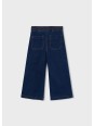 MAYORAL SPODNIE JEANSY SZEROKIE WIDE LEG GRANAT Z OZDOBNYMI GUZIKAMI 4523/61