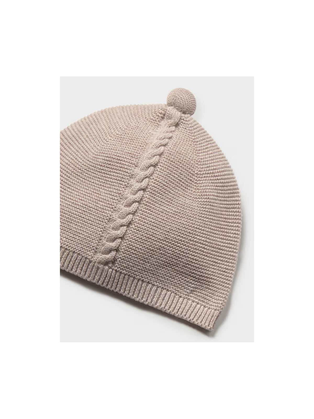 MAYORAL NEWBORN KOMPLET DZIANINOWY DLA CHŁOPCA BLUZKA SPODNIE CZAPECZKA BEŻ 2503/50