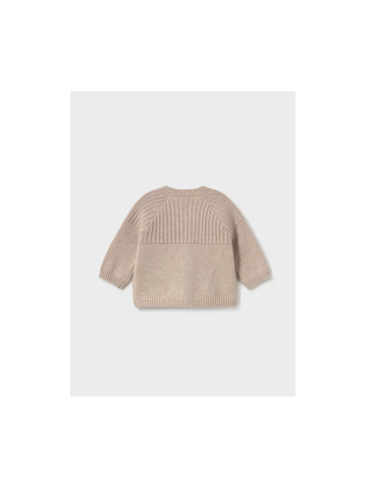MAYORAL NEWBORN SWETEREK  ROZPINANY BEŻ  2304/41