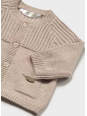 MAYORAL NEWBORN SWETEREK  ROZPINANY BEŻ  2304/41
