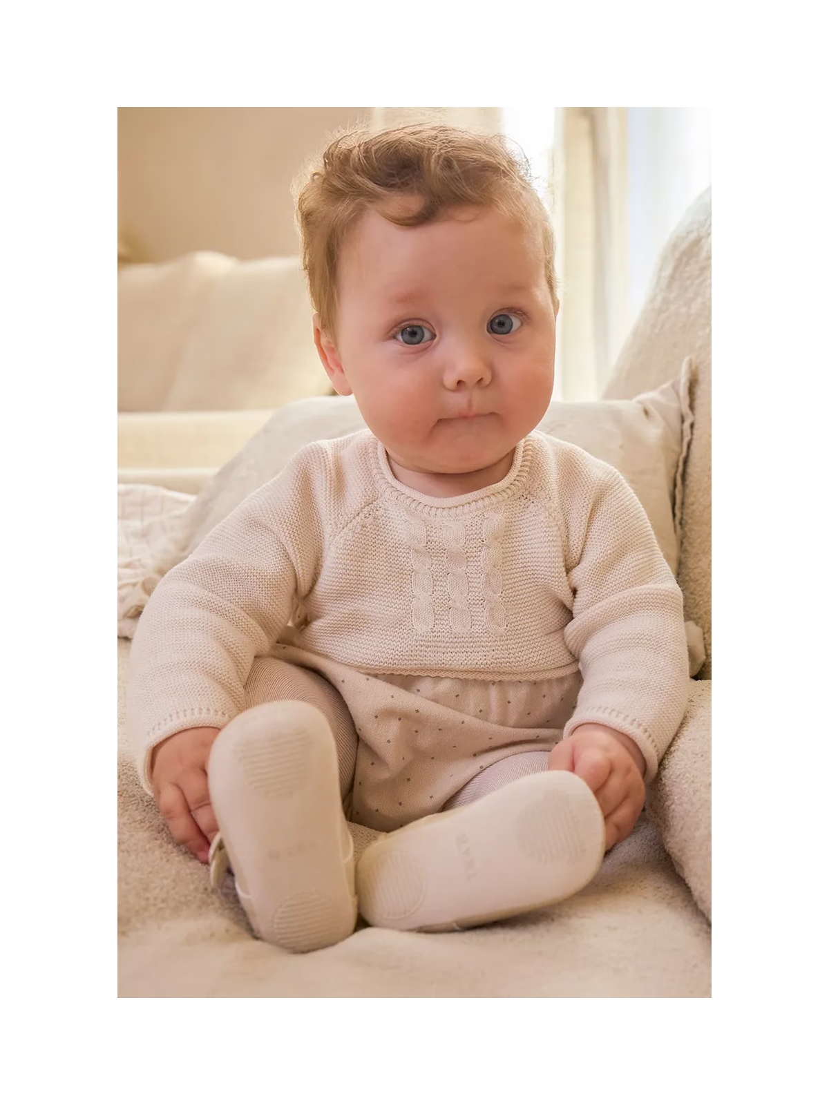 MAYORAL BODY NEWBORN NA DŁUGI RĘKAW DLA DZIEWCZYNKI Z RAJSTOPKAMI 2681/64