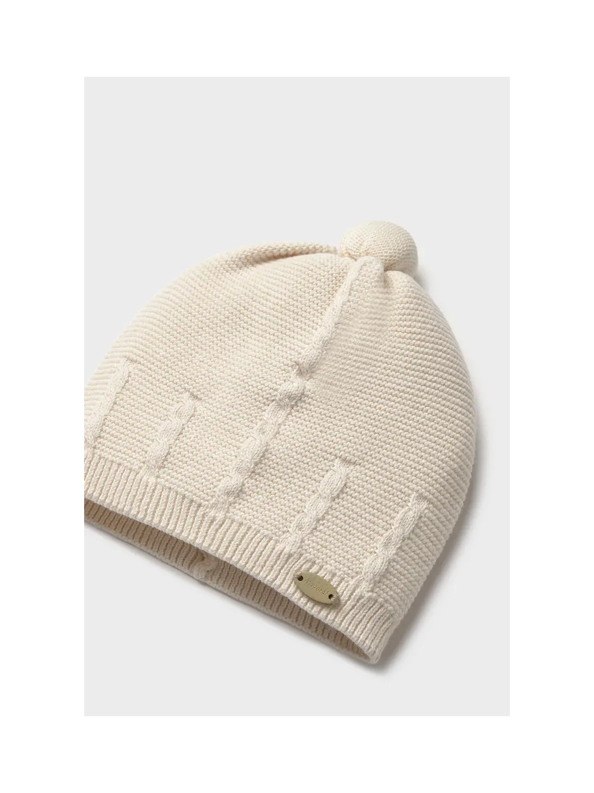MAYORAL NEWBORN CZAPKA BEŻOWA DLA NIEMOWLĘCIA 9127/27