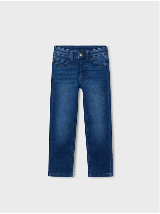 MAYORAL SPODNIE JEANSY DLA CHŁOPCA  SLIM FIT NIEBIESKI 504/61