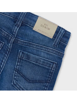 MAYORAL SPODNIE JEANSY DLA CHŁOPCA  SLIM FIT NIEBIESKI 504/61