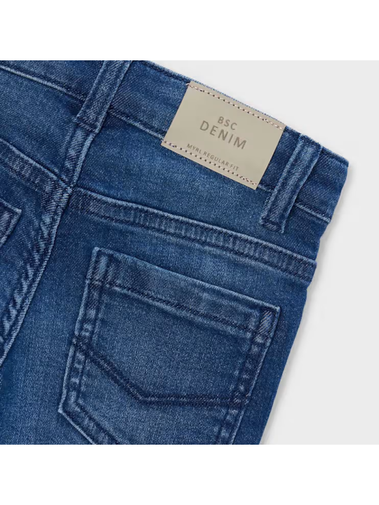 MAYORAL SPODNIE JEANSY DLA CHŁOPCA  SLIM FIT NIEBIESKI 504/61