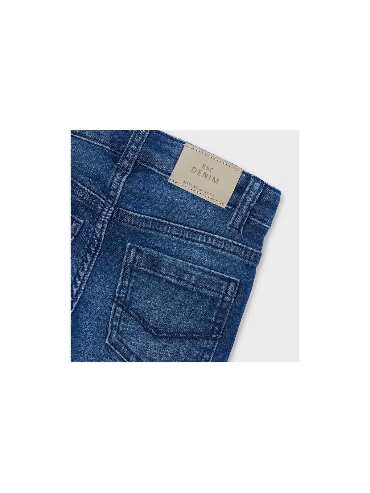 MAYORAL SPODNIE JEANSY DLA CHŁOPCA  SLIM FIT NIEBIESKI 504/61