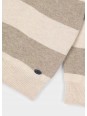 MAYORAL SWETER POLO NA DŁUGI RĘKAW DLA CHŁOPCA W PASY  4122/24