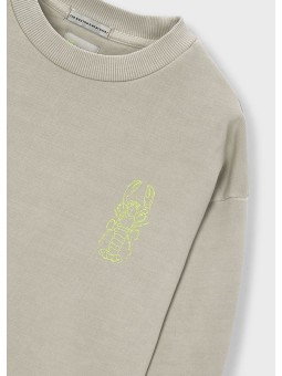 MAYORAL BLUZA BEZ KAPTURA  THE BOSTON KIDS DLA DZIECKA 6420/457