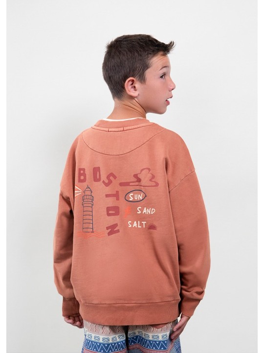 MAYORAL BLUZA THE BOSTON KIDS DLA DZIECKA POMARAŃCZ 6423/332