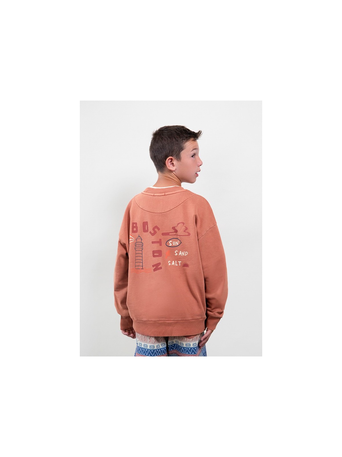 MAYORAL BLUZA THE BOSTON KIDS DLA DZIECKA POMARAŃCZ 6423/332
