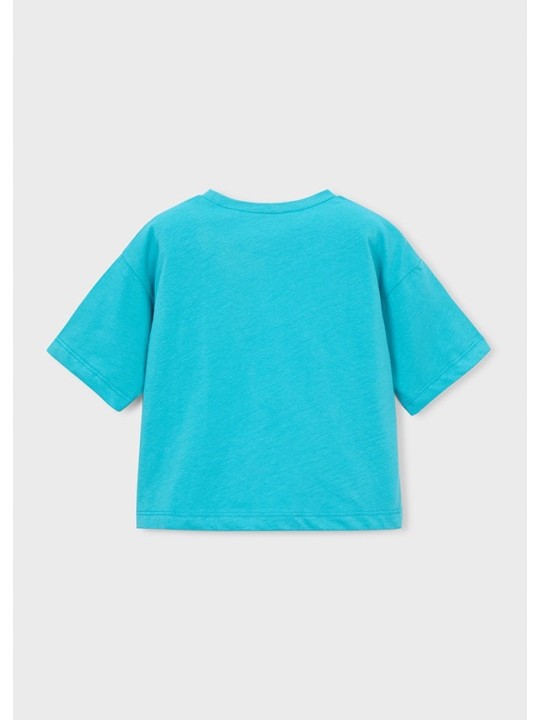MAYORAL BLUZKA T-SHIRT KOSZULKA NA KRÓTKI RĘKAW DLA DZIEWCZYNKI 3016/24