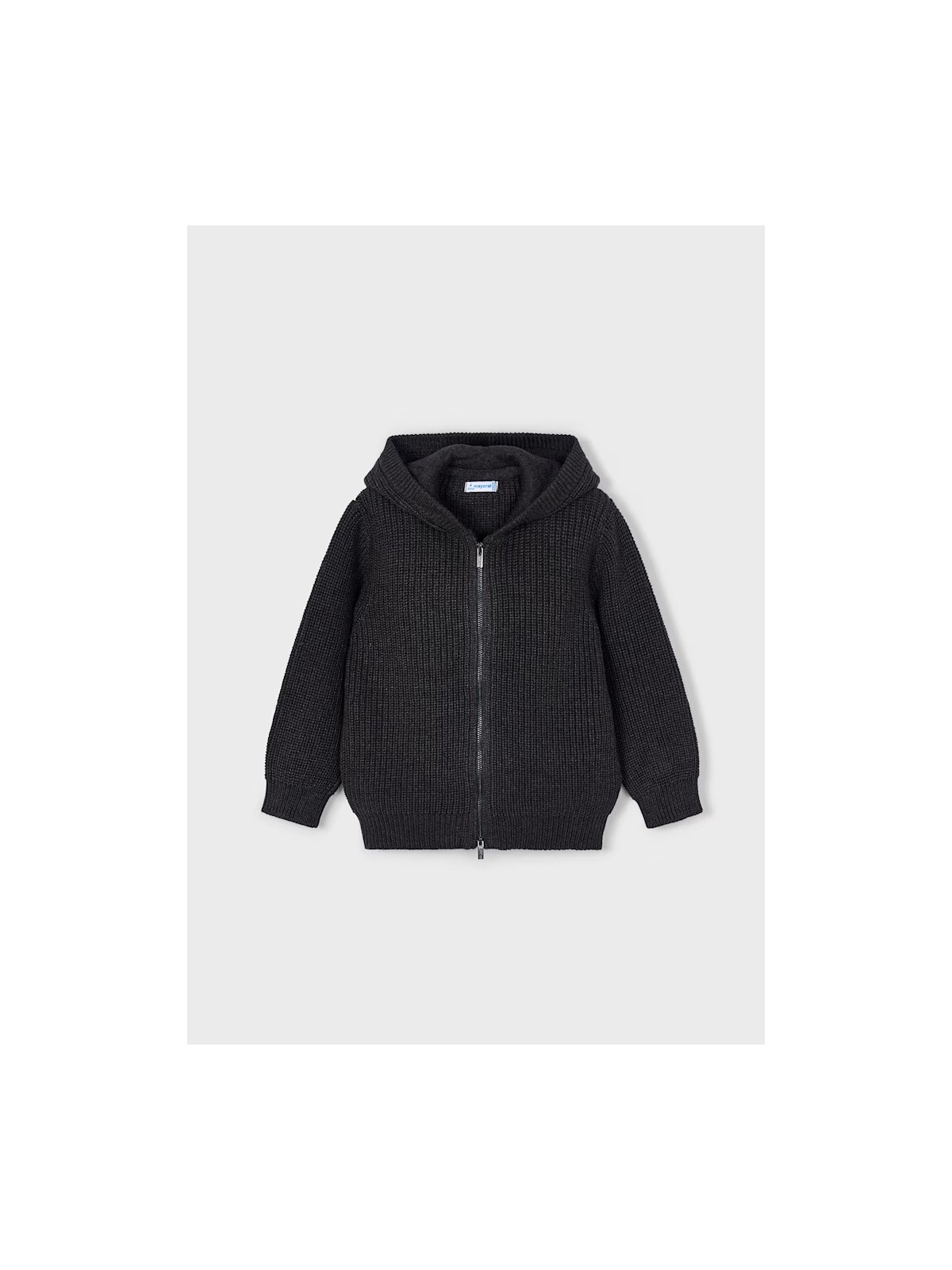 MAYORAL BLUZA SWETER ROZPINANY Z KAPTUREM DLA  CHŁOPCA CZARNY 4386