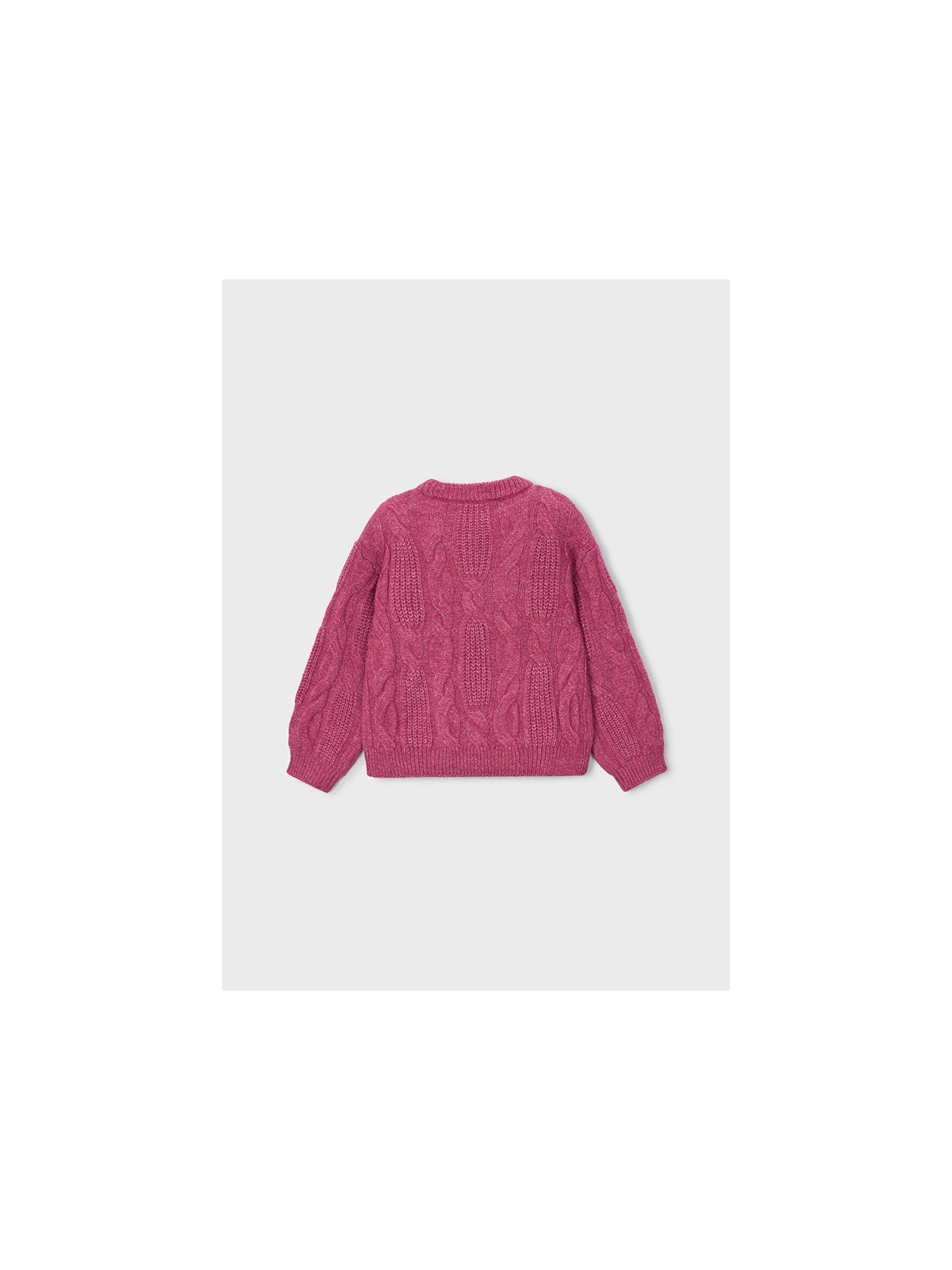 MAYORAL DZIEWCZĘCY SWETER DZIANINOWY Z KWIATAMI 3 D 4319/68