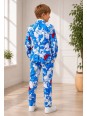 OPPOSUITS SMERFY THE SMURFS KOLOROWY GARNITUR CHŁOPIĘCY 3-CZĘŚCIOWY MARYNARKA, SPODNIE I KRAWAT OSBO-1024