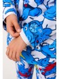 OPPOSUITS SMERFY THE SMURFS KOLOROWY GARNITUR CHŁOPIĘCY 3-CZĘŚCIOWY MARYNARKA, SPODNIE I KRAWAT OSBO-1024