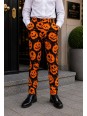 OPPOSUITS SUITMEISTER KOLOROWY GARNITUR DLA CHŁOPCA WE WZÓR HALLOWEEN  MARYNARKA , SPODNIE PLUS KRAWAT OBBO-10011