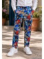 OPPOSUITS SONIC THE HEDGEHOG KOLOROWY GARNITUR CHŁOPIĘCY SUPER SONIC 3-CZĘŚCIOWY MARYNARKA , SPODNIE I KRAWAT OSBO-1022