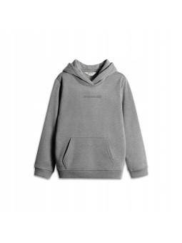 KLASYCZNA SZARA DZIECIĘCA BLUZA Z KAPTUREM TYPY KANGURKA  COPENHAGEN LEGACY CL10001KH9