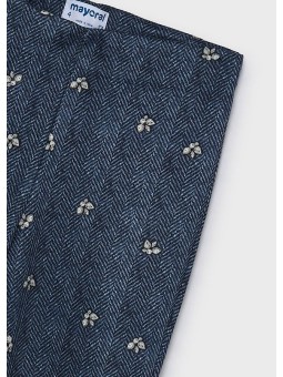 MAYORAL DZIEWCZĘCE LEGGINSY FLARE Z EFEKTEM ZAMSZU W JODEŁKĘ 4730/26